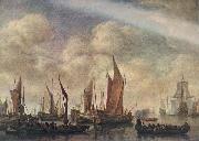 VLIEGER, Simon de Visit of Frederick Hendriks II to Dordrecht in 1646  jhtg painting